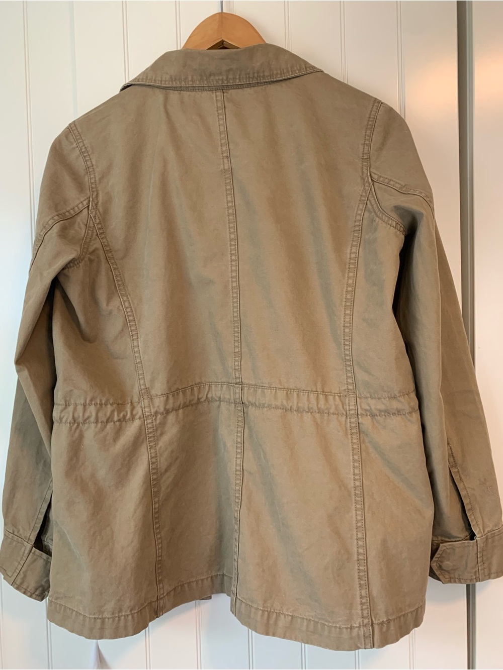 Madewell Lightweight Utility Jacket in Beige - Picture 4 of 5